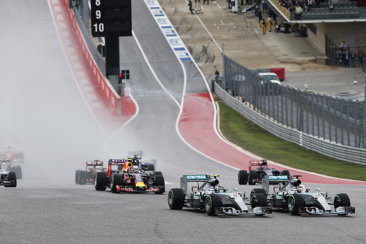 Austin 2015: Lewis Hamilton gegen Nico Rosberg