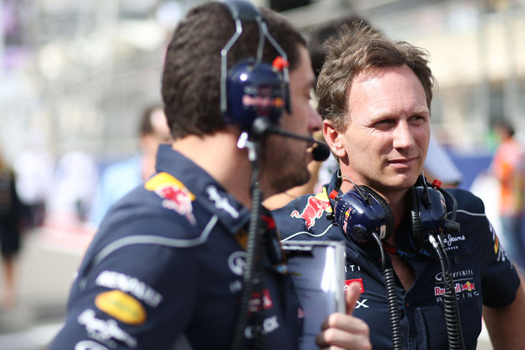 Geschockt: Red Bull Racing-Teamchef Christian Horner