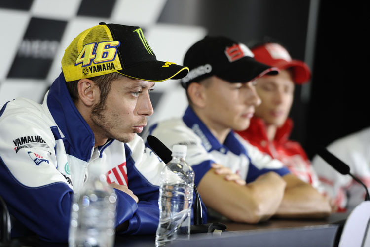 Rossi: «Für Stoner und Lorenzo bin ich ein Hindernis»