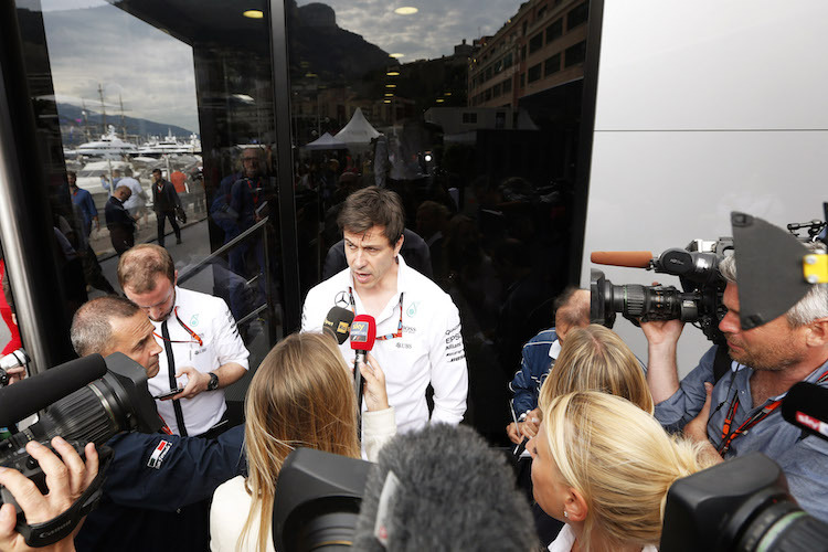 Mercedes-Teamchef Toto Wolff 2016 in Monaco