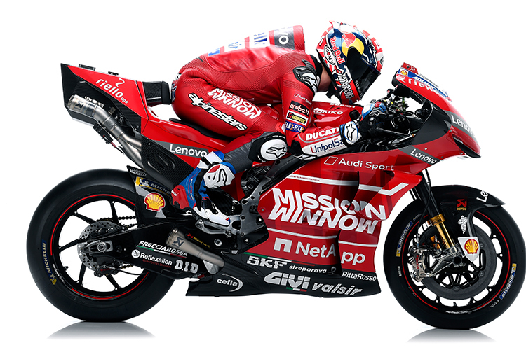Andrea Dovizioso hatte 2018 auf vier, fünf Pisten mit der Ducati Mühe