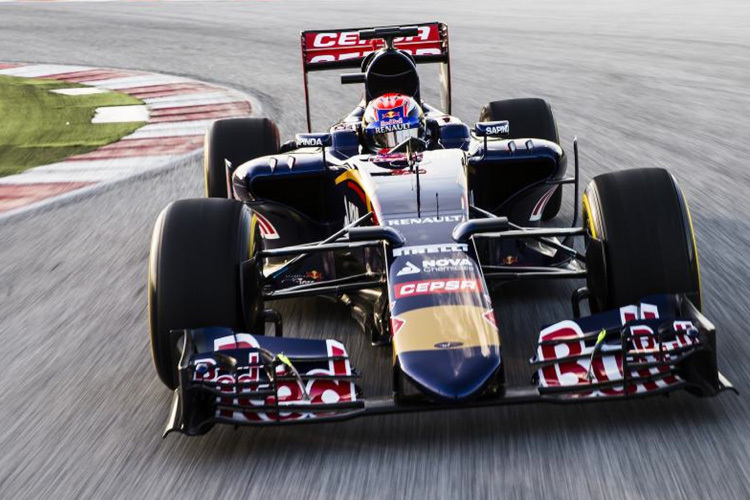 Jugend forsch: Der neue Toro Rosso beim Roll-out