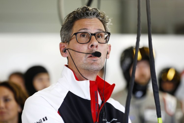 Porsche Motorsportchef Dr. Frank-Steffen Walliser