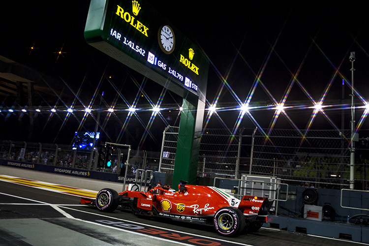 Ferrari wird sehr klug planen müssen, wann Sebastian Vettel in die Boxengasse zitiert wird