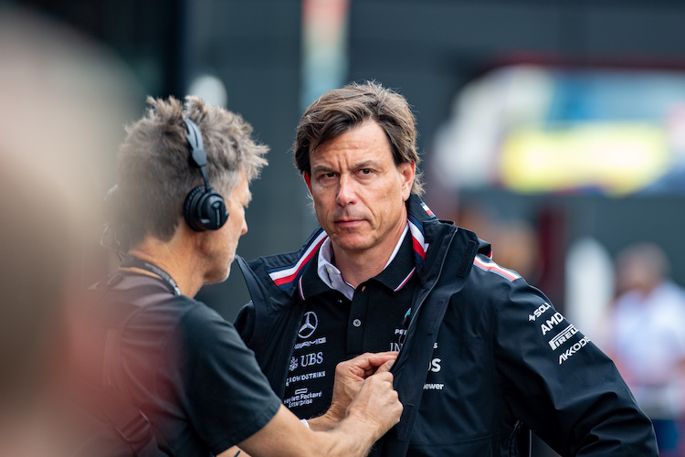 Mercedes-Teamchef Toto Wolff betont: «Der Kampf mit unseren härtesten Konkurrenten ist unglaublich eng»