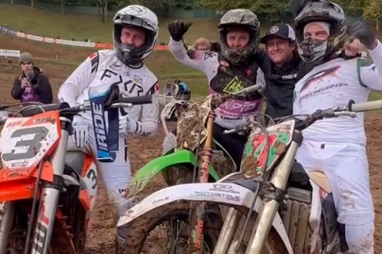 Mike Brown, Jeremy McGrath und Alex Puzar