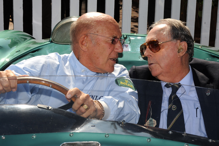 Stirling Moss und Jack Brabham