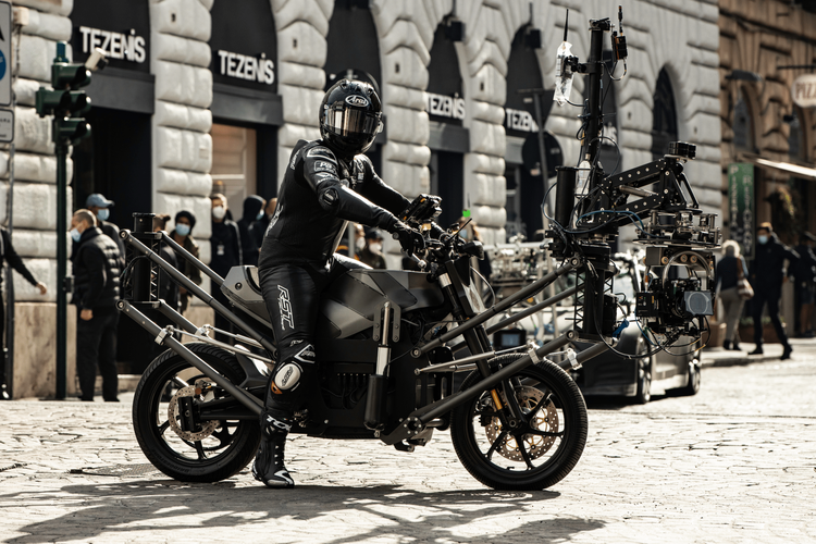 Die Stunt-Honda ist ein Monster-Umbau