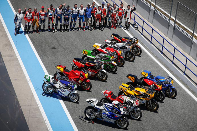 Die GP-Legenden traten 2015 in Jerez an