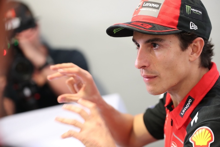 Marc Marquez: «Es deutet auf den 2024er-Motor hin»