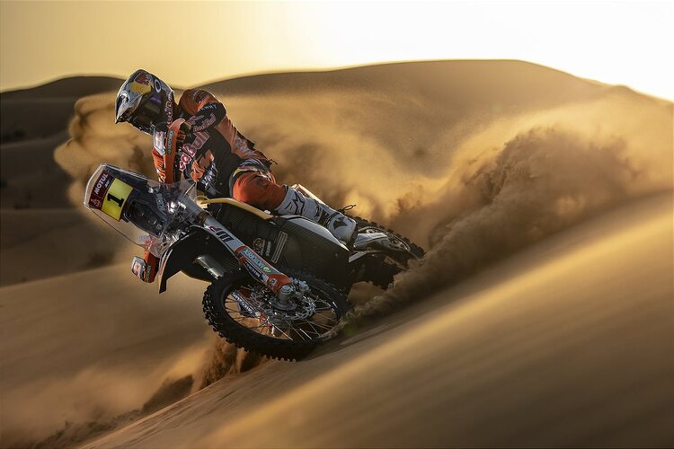 2021 siegte Kevin Benavides bei der Dakar-Rallye auf Honda, anschließend wechselte er zu KTM