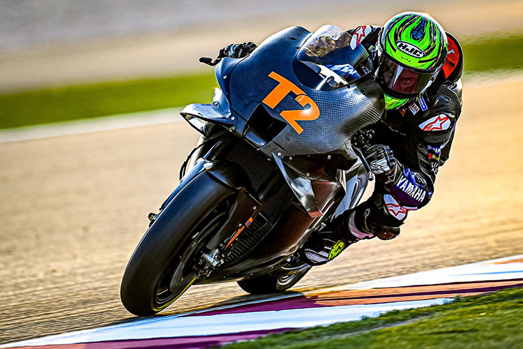 Cal Crutchlow beim MotoGP-Test in Doha Anfang März 2021