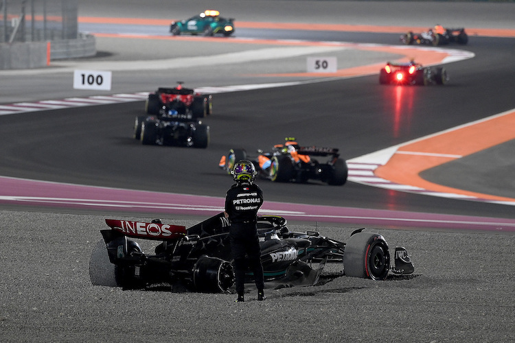 Aus für Lewis Hamilton in Katar