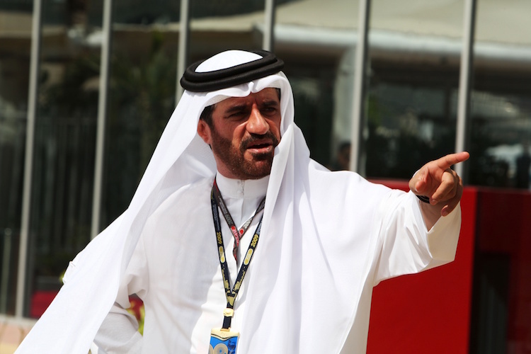 FIA-Präsident Mohammed Ben Sulayem