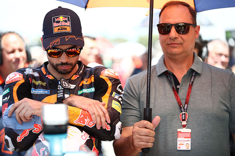 Miguel Oliveira with Boss and Papa Paulo