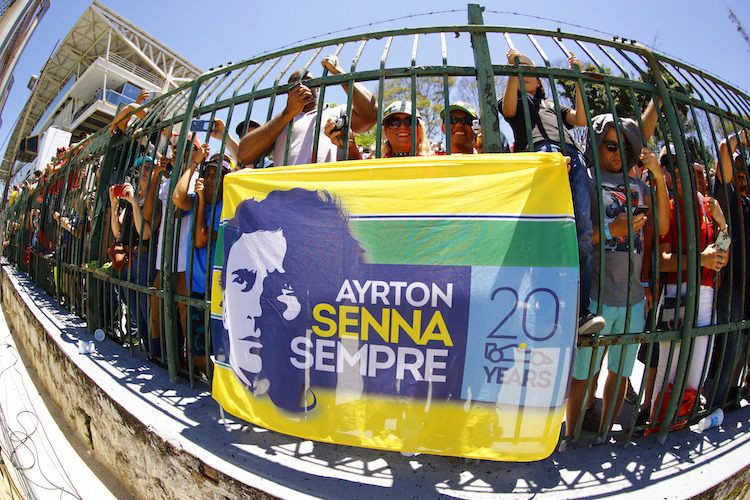 Die Fans haben Ayrton Senna nicht vergessen