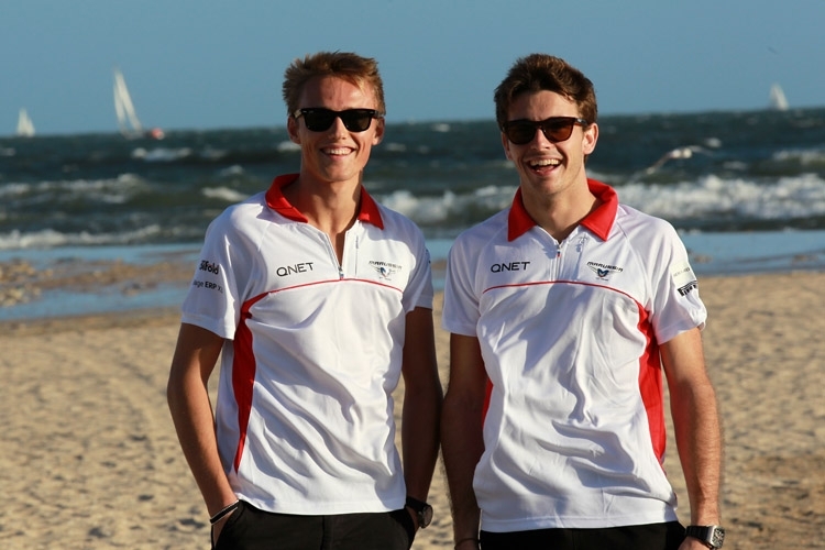 Max Chilton und Jules Bianchi: Sonnige Aussichten