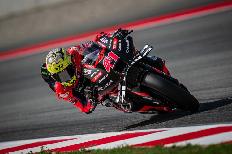 Aleix Espargaró: Bestzeit und All-Time-Lap-Record auf seiner Heimstrecke in Montmeló