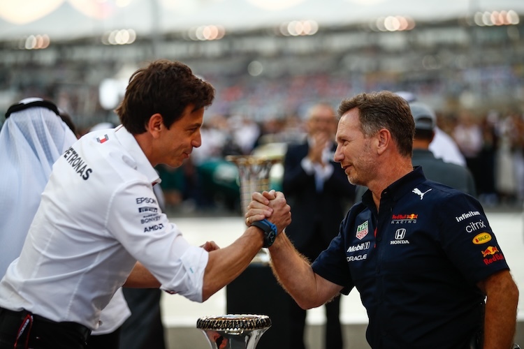 Toto Wolff und Christian Horner