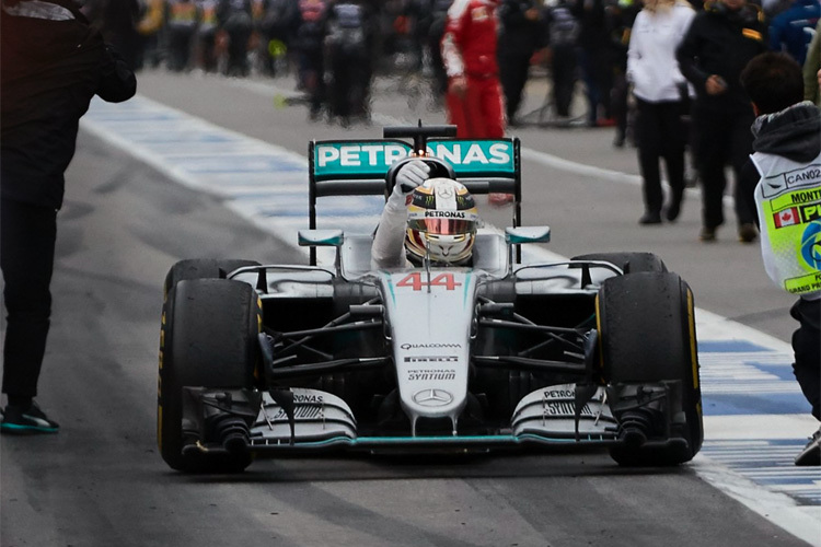 Lewis Hamilton: Trotz Problemen mit der Kupplung reichte es zum 45. GP-Sieg