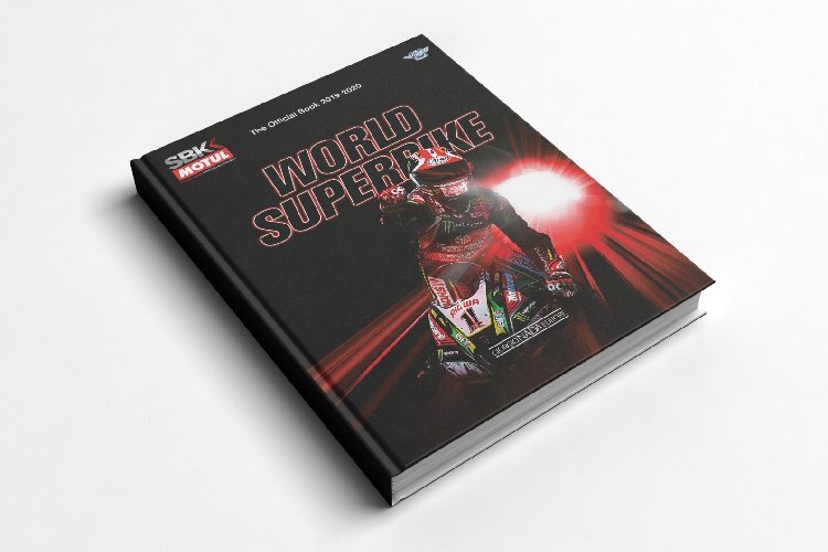 Das Jahrbuch der Superbike-WM 2019 hat wieder Weltmeister Jonathan Rea als Titelbild