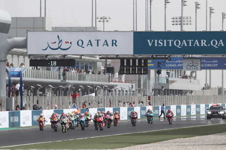Willkommen zum Rennen in Doha