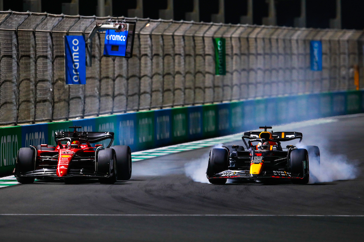 Charles Leclerc gegen Max Verstappen in Saudi-Arabien