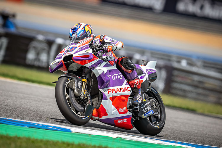 Jorge Martin heute im FP1 in Buriram: Attacke udn Bestzeit