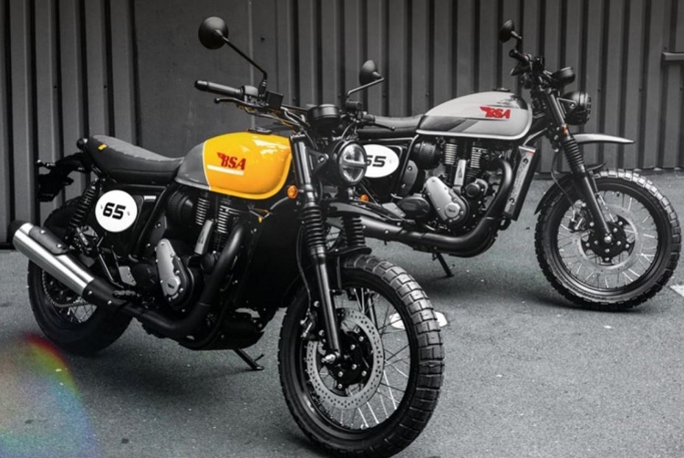 BSA B65 Scrambler: Variante der Gold Star im angesagten Scrambler-Style