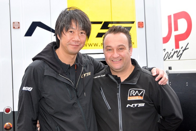 NTS-CEO Masahiro Namatame und RW GP-Teammanager Jarno Jansen