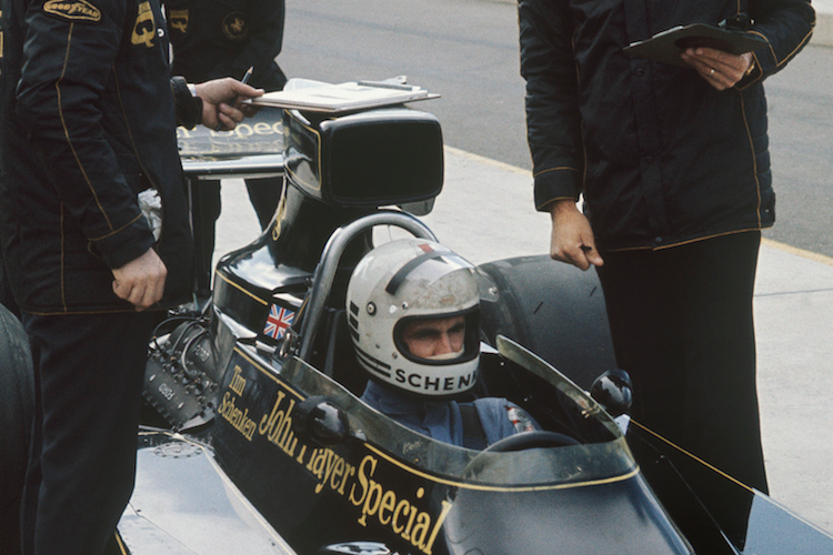 Tim Schenken 1974 im Lotus