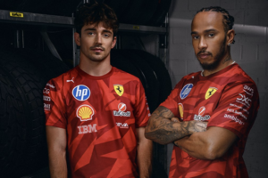 Charles Leclerc und Lewis Hamilton)