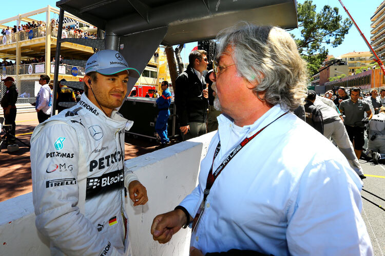 Nico Rosberg mit Vater Keke 