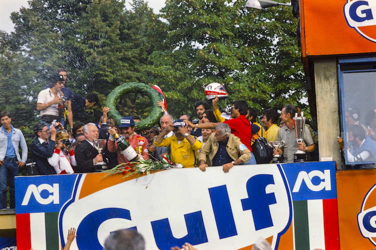 Regazzoni 1975 in Monza: Sieg für Clay, WM-Titel für Niki Lauda