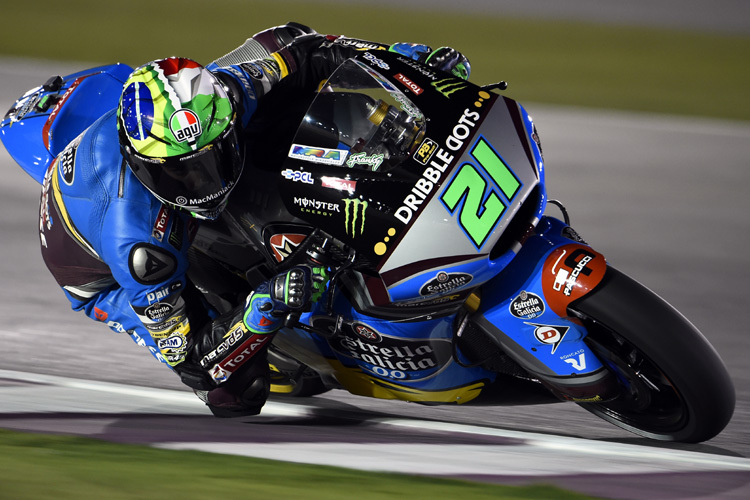 Franco Morbidelli beim Moto2-Test in Doha