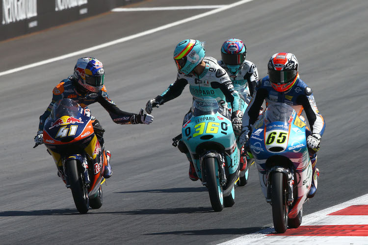 Joan Mir gewinnt das Moto3-Rennen