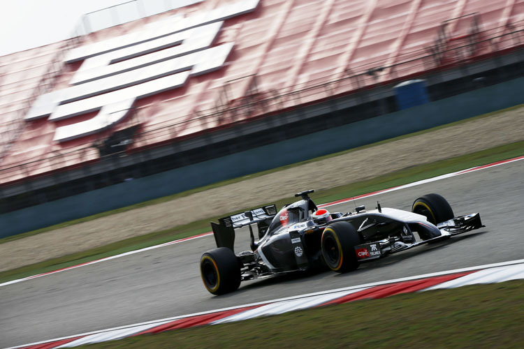 Adrian Sutil belegte im Nachmittagstraining von China den 17. Platz