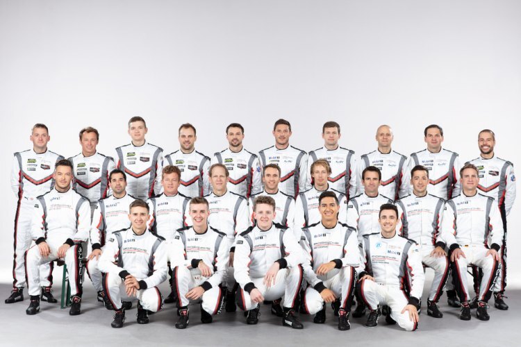 Das sind alle 24 von Porsche unterstützten Piloten