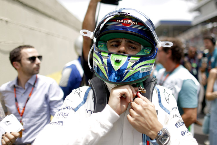 Felipe Massa musste nach dem Rennen eine bittere Pille schlucken