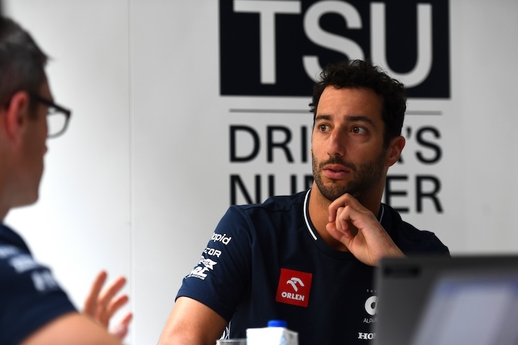 Daniel Ricciardo: «Mein Vertrag für 2024 bezieht sich auf AlphaTauri»