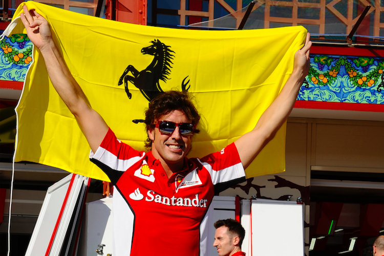 Fernando Alonso ging bei Ferrari leer aus