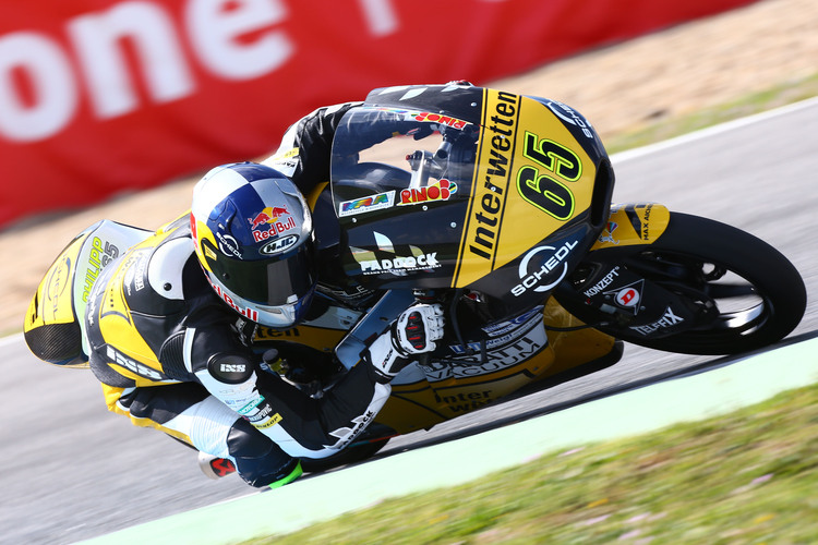 Philipp Öttl beim IRTA-Test in Jerez