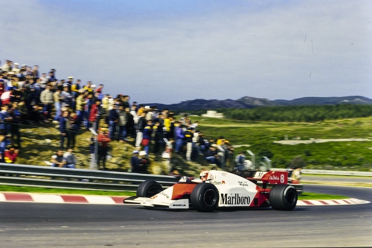 Portugal-GP 1984: Niki Lauda im McLaren MP4-2 TAG