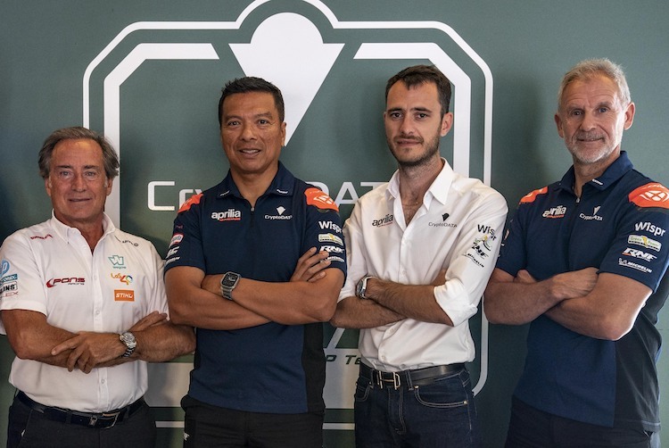 Sito Pons (links) wird ab 2024 als «Chief Revenue Officer» im RNF-MotoGP-Team tätig sein