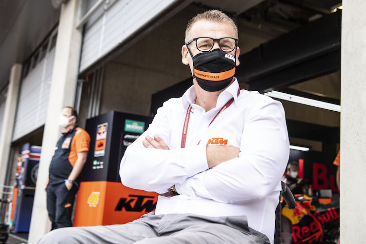 KTM-Motorsport-Direktor Pit Beirer 