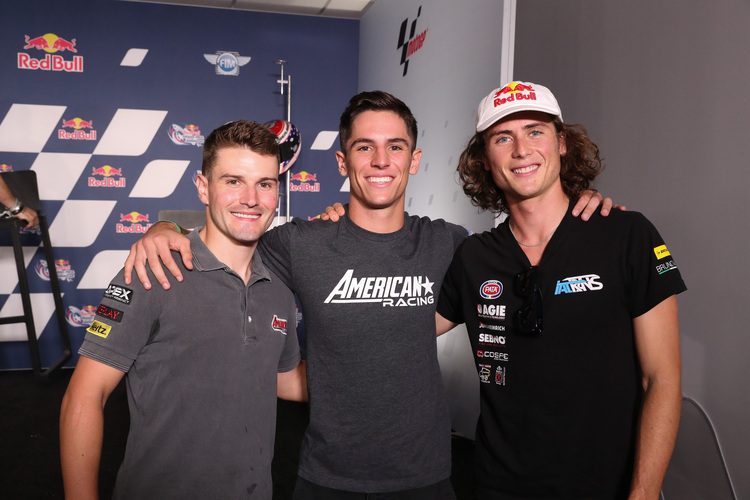 Mit Cameron Beaubier, Dylan Kelly und Joe Roberts sind 2022 drei Fahrer in der Moto2-Klasse vertreten