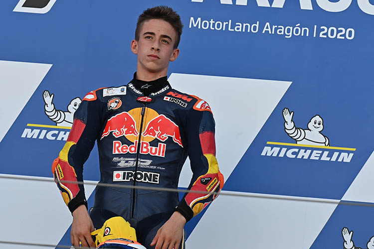 Supertalent Pedro Acosta 2021 Bei Red Bull Ktm Ajo Moto3 Speedweek Com