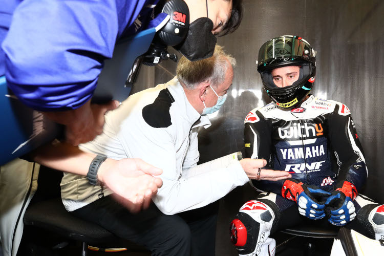 Ramon Forcada blieb neben Andrea Dovizioso im Yamaha-Kundenteam