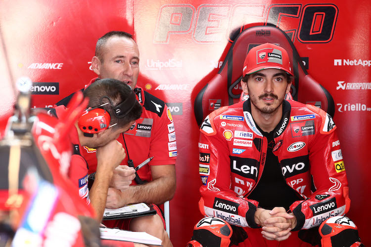 Pecco Bagnaia auf dem Weg zum WM-Titel 2022