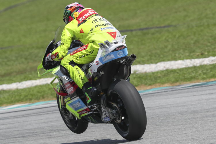 Franco Morbidelli in Sepang